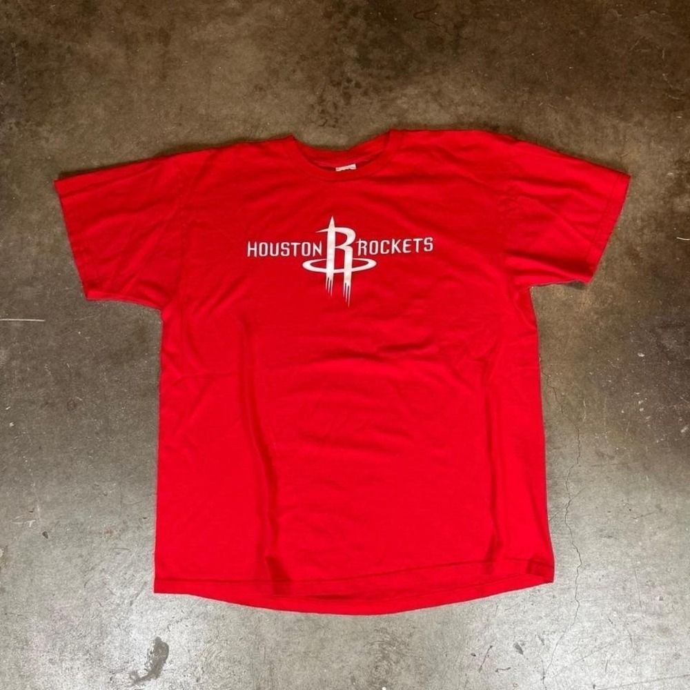 Red Houston Rockets NBA tee Men's Size XL